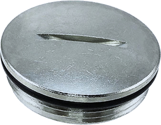 Picture of Obturador Metálico com rosca M 63