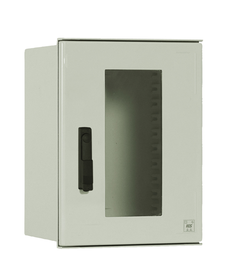 Picture of Armário Poliéster MIP-54 c/porta transparente e fechadura