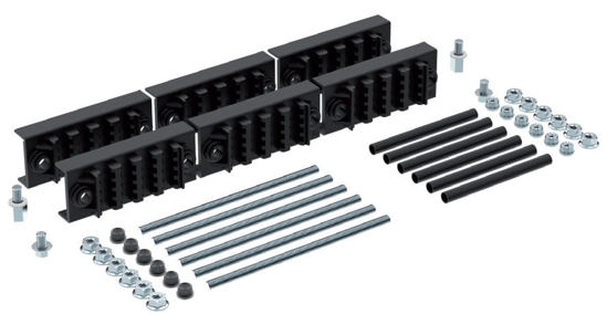 Picture of Conj. 6 porta-barras 4 cavas x 10mm
