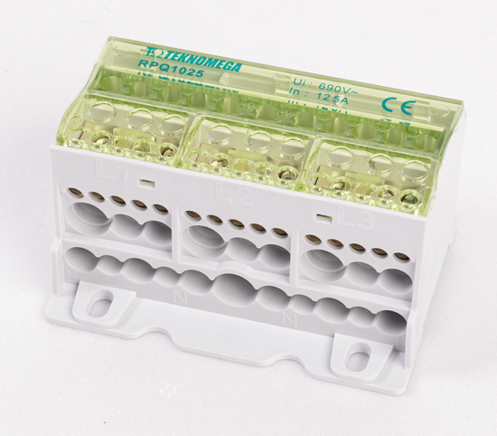 Picture of Repartidor compacto 4P 125A x8 furos