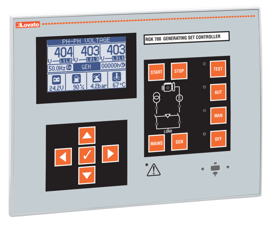 Picture of Módulo Gen Set CANBUS J1939 12/24DC 180X240