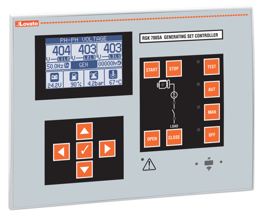 Picture of Módulo Gen Set Stand Alone captador magnético 12/24DC 180X240
