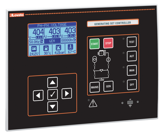 Picture of Módulo Gen Set CANBUS J1939 12/24DC 180X240