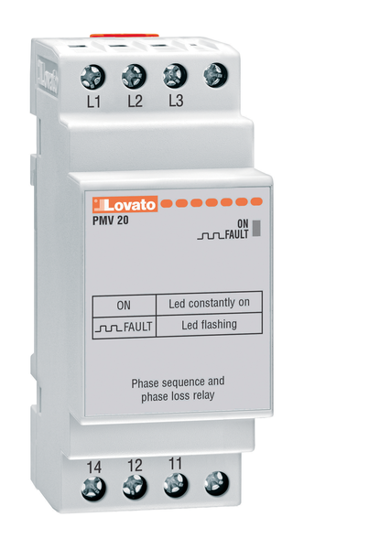 Picture of Relé seq + falta de fase 3F, 1CO, 208-575V~