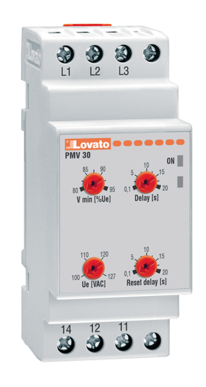 Picture of Relé mín V + seq + falta de fase 3F, 1CO, 380-575V~
