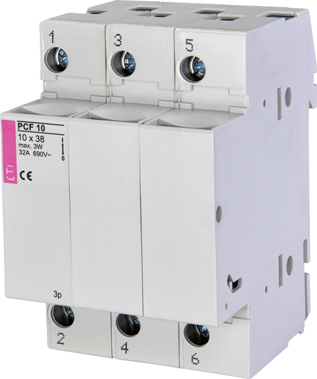 Picture of Seccionador de fusíveis 10x38 3P