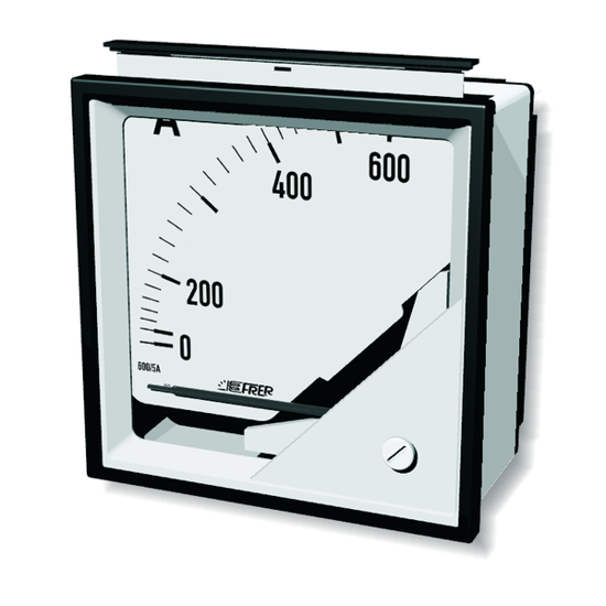 Picture of Amperímetro 48x48 p/ T´I /5A 2In