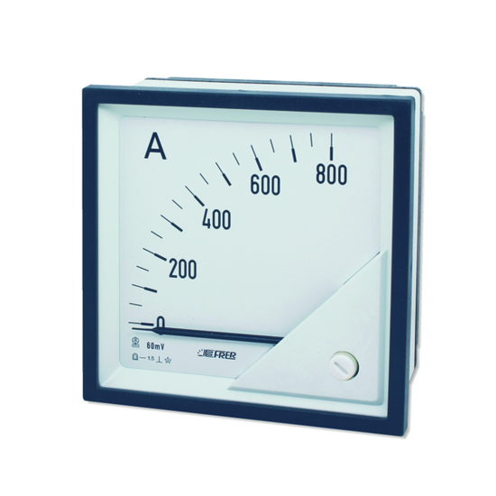 Picture of Amperímetro 72x72 (0-1A...0-15KV)/100mv