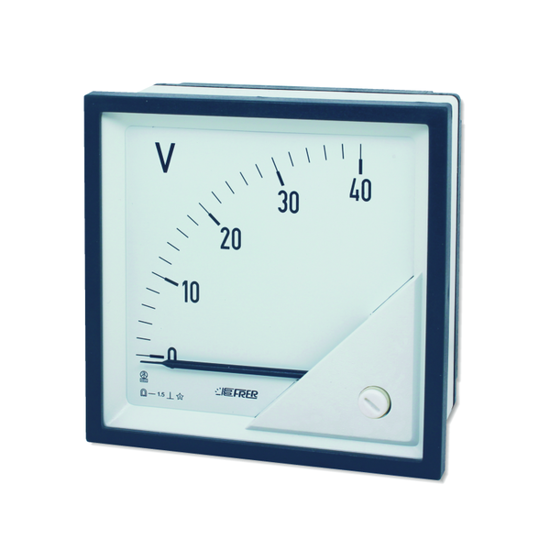 Picture of Voltímetro 72x72 de leitura directa 0-2,5V CC