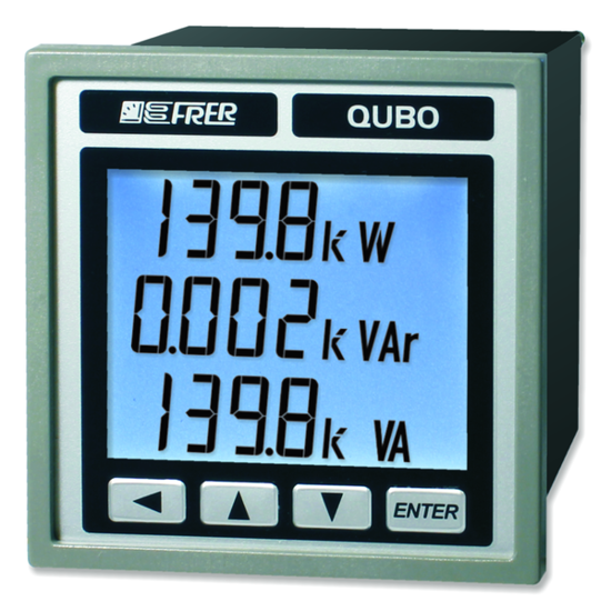 Picture of Analisador de rede trifásico 5A 400V Aux.20-60Vac/dc p/THDv+THDi alarme