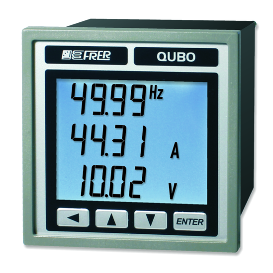 Picture of Multímetro digital monofásico 5A 230V Aux. 230Vac c/alarme