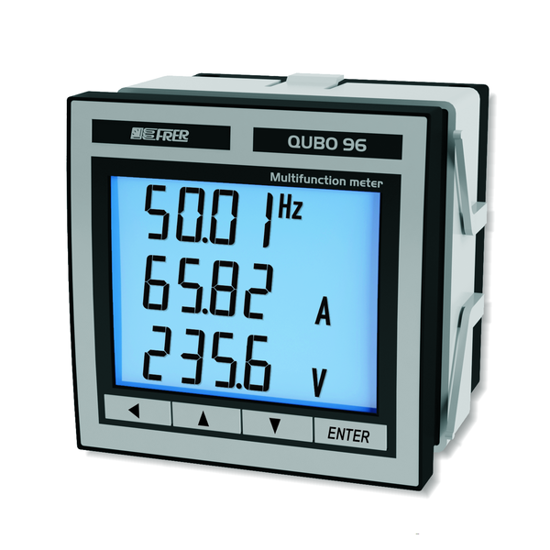 Picture of Multímetro digital monofásico 5A Aux. 220-240Vac RS-485