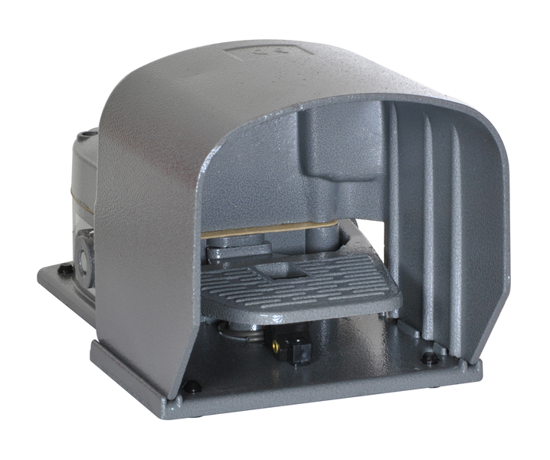 Picture of Interruptor de pedal dispositivo bloqueio 1NA+1NF ruptura lenta coberto