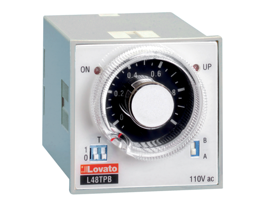 Picture of Relé temporizado "atraso à operação" 2CO, 0.05s-10min, 220-240V~