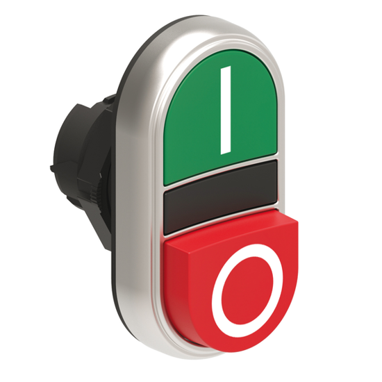 Picture of Botão de pressão duplo à face/saliente 0-I VD/VM