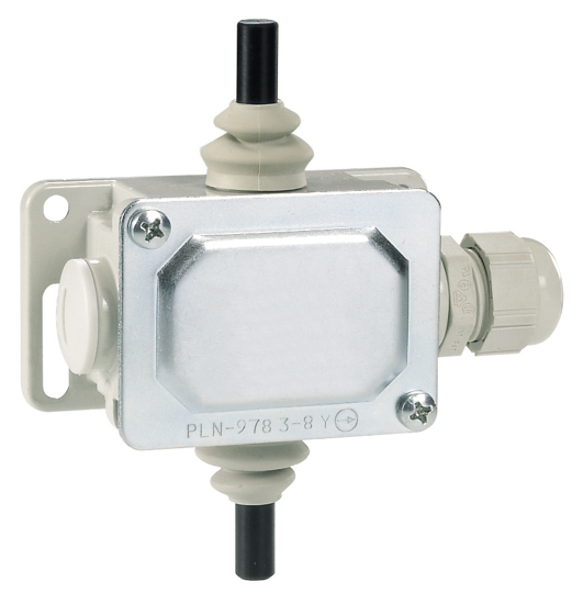 Picture of Fim-de-curso metálico 2NF IP65 dois êmbolos plásticos