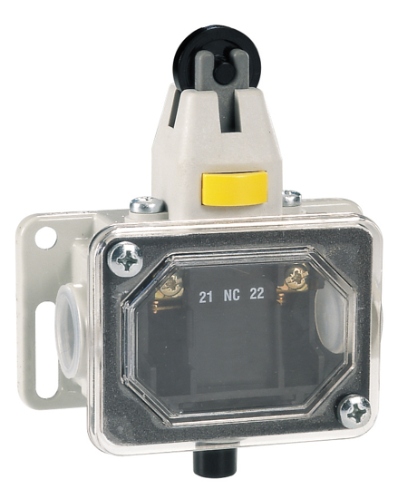 Picture of Fim-de-curso metálico 1NF IP65 êmbolo+rodízio plástico 