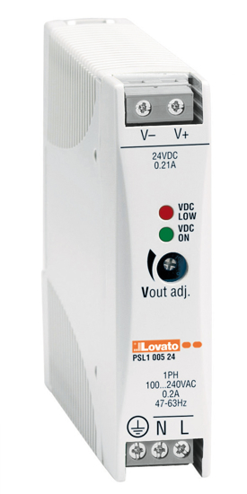 Picture of Fonte de alimentação monofásica 100-240V~ / 24V=, 0,75A-18W