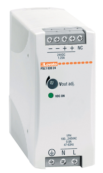 Picture of Fonte de alimentação monofásica 100-240V~ / 24V=, 2,5A-60W