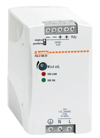 Picture of Fonte de alimentação bifásica 400-500V~ / 48V=, 2,1A-100W