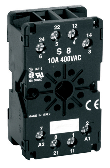 Picture of Base octal para perfil simétrico DIN 35mm