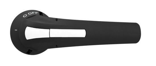 Picture of Punho de manobra direto Preto L=176mm