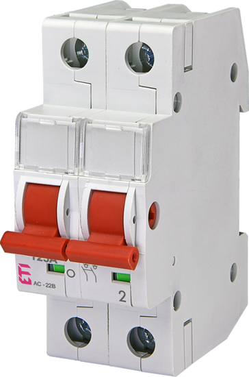 Picture of Interruptor modular 2P 125A AC-22B 