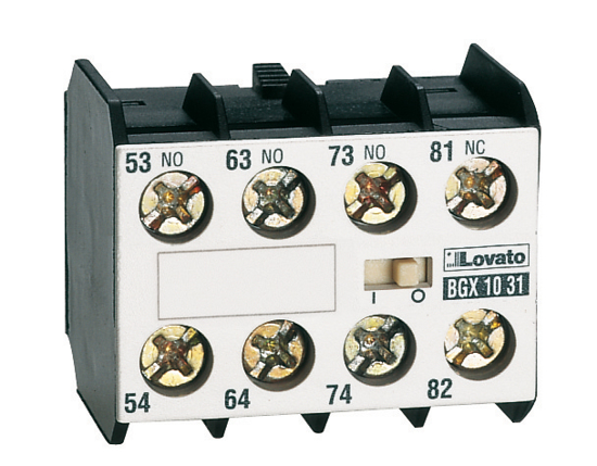 Picture of Bloco contactos auxiliares Aperto Parafusos 3NA + 1NF