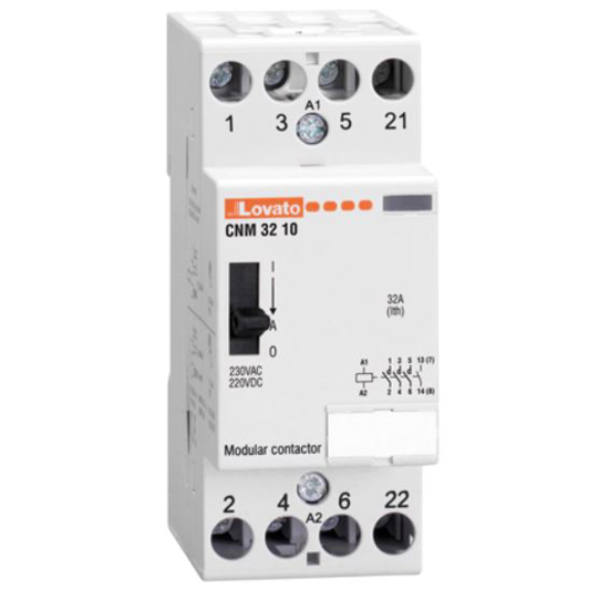Picture of Contactor modular c/ seletor 32A 4NA 220V-230Vac 