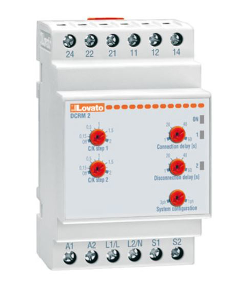 Picture of Controlador modular de energia reativa com 2 escalões 380-415AC
