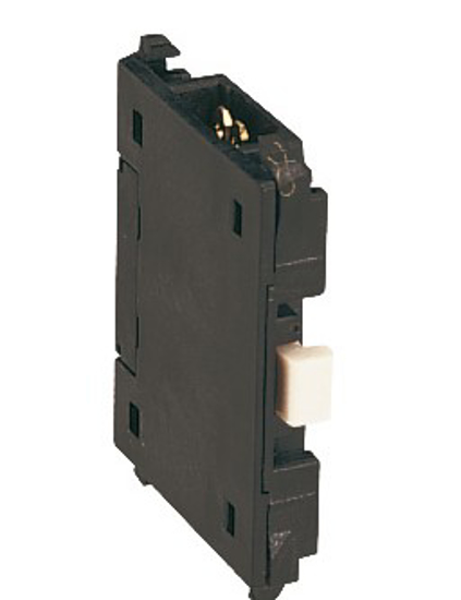 Picture of Bloco contactos auxiliares fast-on 1NA+NF (reversível) montagem lateral