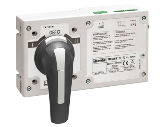 Picture of Comando motorizado 230Vac/dc p/ GE01600E/ET4