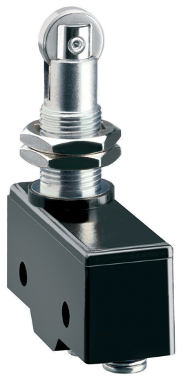 Picture of Microinterruptor de êmbolo+rodízio transversal terminais de soldar