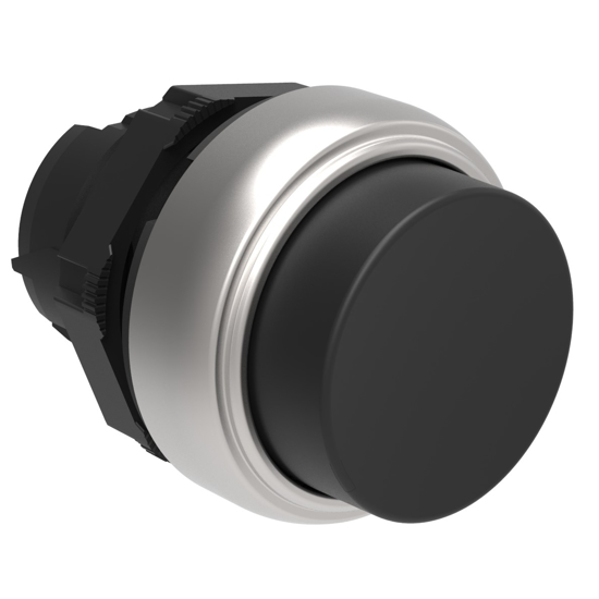 Picture of Botão de pressão saliente Preto