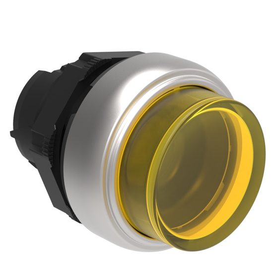 Picture of Botão de pressão luminoso saliente AM retorno p/mola