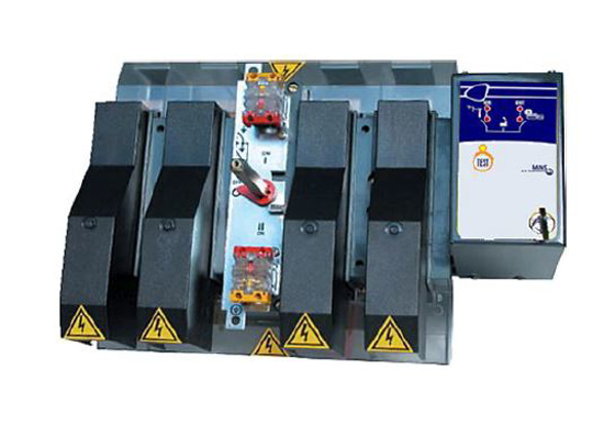 Picture of Inversor motorizado I-0-II 4p 200A 230Vac c/ transferência automática