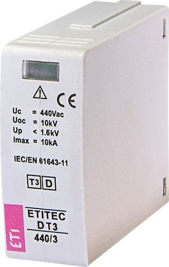 Picture of Módulo de substituição D T3 440Vac 3/10kA 
