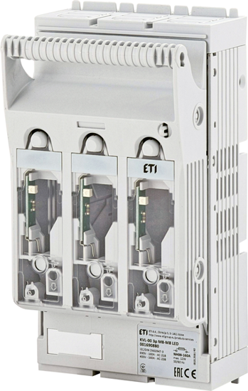Picture of Seccionador KVL00 3P M8-M8 p/ NH00 160A c/ LED