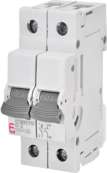 Picture of Disjuntor modular 10kA curva D 1P+N 2A 