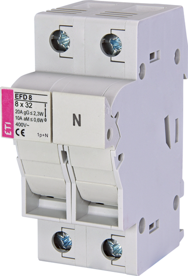 Picture of Seccionador de fusíveis 8.5x31.5 1P+N 