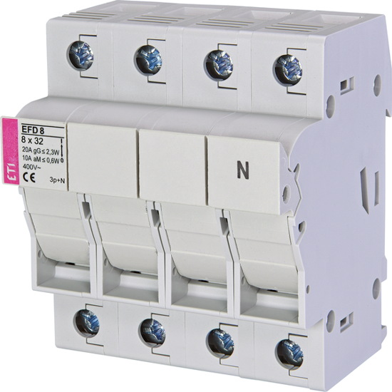 Picture of Seccionador de fusíveis 8.5x31.5 3P+N 