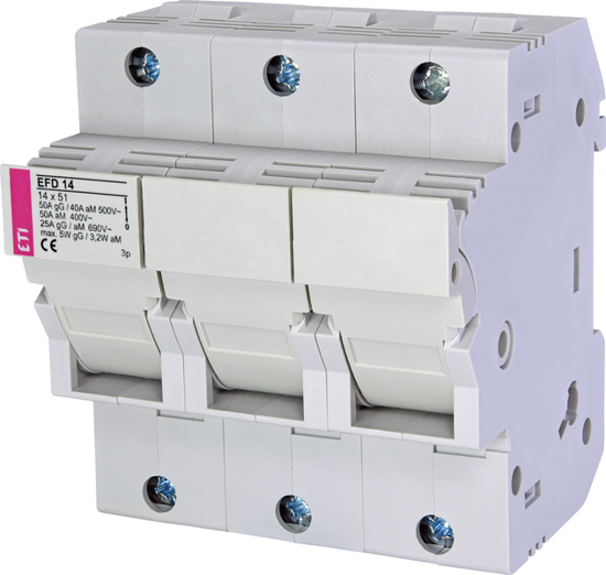 Picture of Seccionador de fusíveis 14x51 3P 