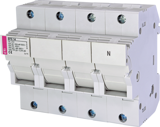 Picture of Seccionador de fusíveis 14x51 3P+N 