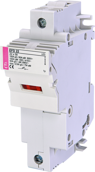 Picture of Seccionador de fusíveis 22x58 1P c/ LED 