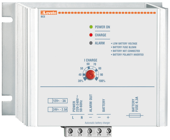 Picture of Carregador de baterias ácidas 220-240V~ / 12V=, 3A