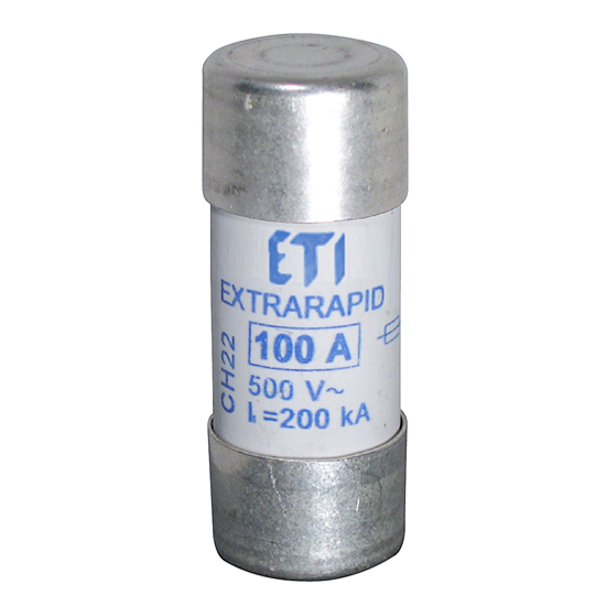 Picture of Fusível Ultra Quick 22x58 aR 25A 690Vac 200kA 