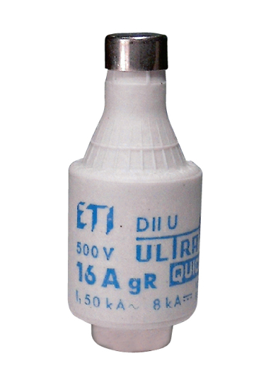 Picture of Fusível Ultra Quick DII-E27 gR 20A 500V