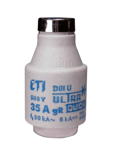 Picture of Fusível Ultra Quick DIII-E33 gR 50A 500V