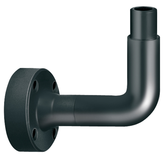 Picture of Base fixação plástica montagem vertical Preta