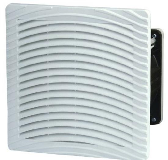 Picture of Ventilador com grelha e filtro 120m³/h 115Vac 204X204X99